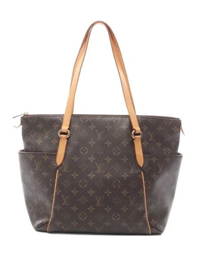 Pre-owned Louis Vuitton 2009 Totally Monogram Mm Shoulder Bag In Brown