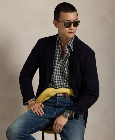 Polo Ralph Lauren Classic Fit Plaid Twill Shirt In Green