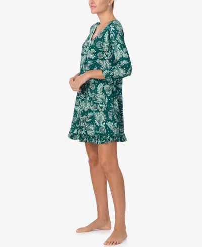 Ellen Tracy Chemise In Green