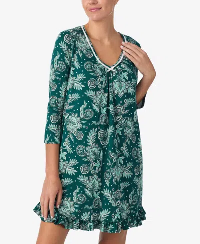 Ellen Tracy Chemise In Green