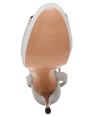 Steve Madden Jezzica Platform Peep-toe High-heel Dress Sandals In Red