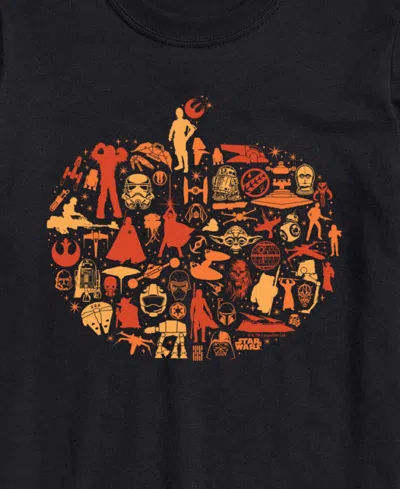 Airwaves Men's Star Wars Classic Holidays Short Sleeve T-shirt In Black