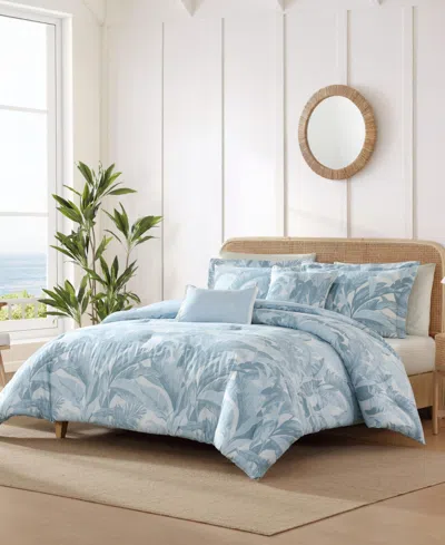 Tommy Bahama Palm Serenity 5-pc. Comforter Set, King In Blue