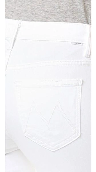 Shop Mother Insider Crop Jeans In Stayin' Alive