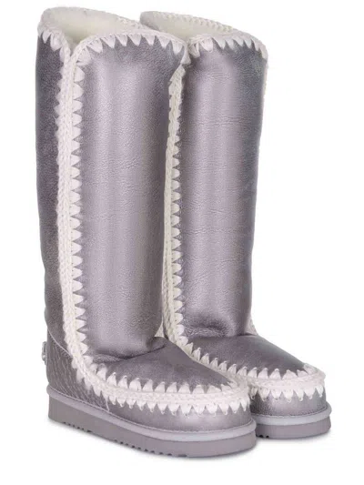 Mou Boots "eskimo 40" In Gray