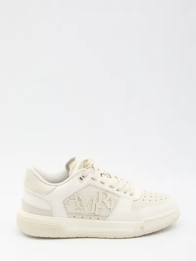 Amiri Classic Low Leather Sneakers In White
