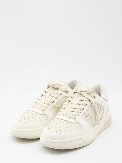 Amiri Classic Low Leather Sneakers In White