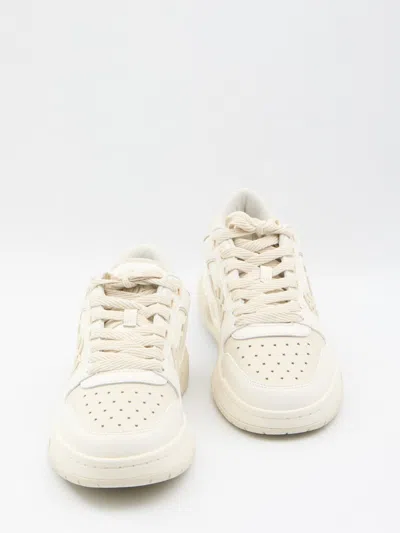 Amiri Classic Low Leather Sneakers In White