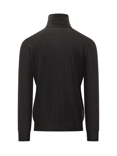 Filippo De Laurentiis Roll-neck Long-sleeve Sweater In Black