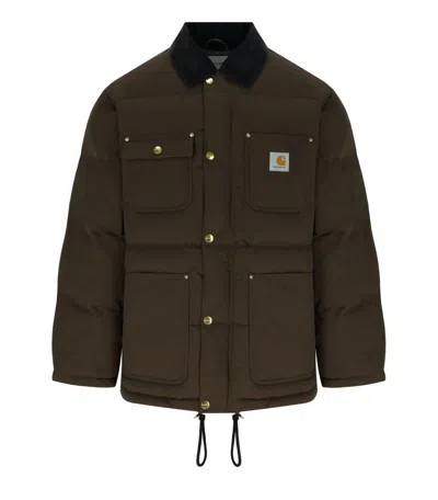 Carhartt Wip Water-repellent Zip Jacket In Green