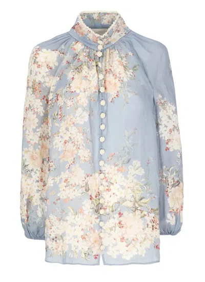 Zimmermann Shirts In Blue