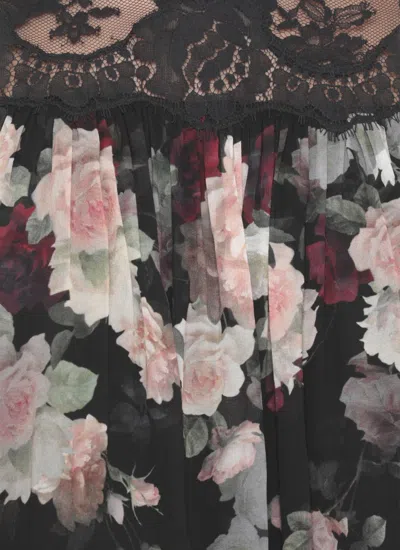 Zimmermann Hypnotic Lace York Blouse In Black Cascade In Black