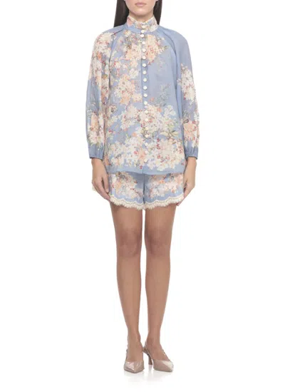 Zimmermann Shirts In Blue