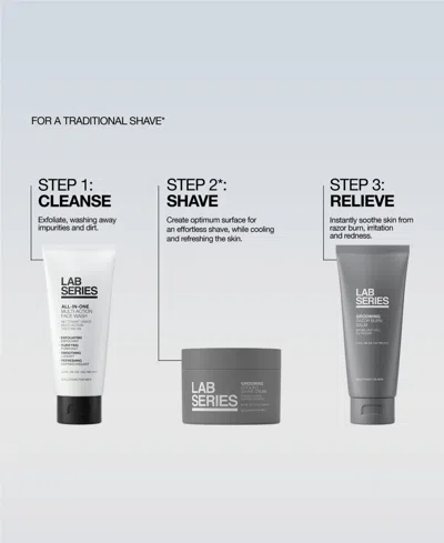 Lab Series The Clean Shave Skincare & Grooming Gift Set In Gray