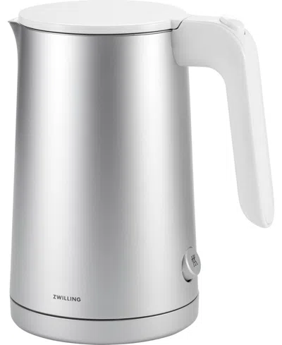 Zwilling 1-liter Cool Touch Electric Tea Kettle In Silver