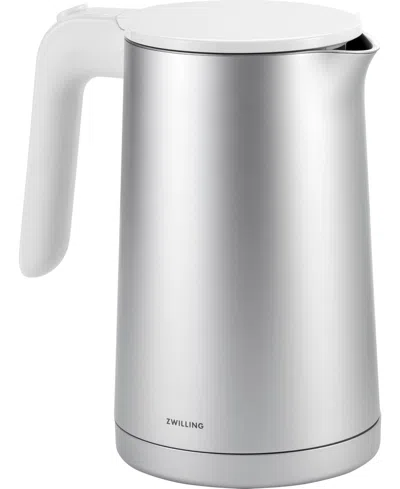 Zwilling 1-liter Cool Touch Electric Tea Kettle In Silver
