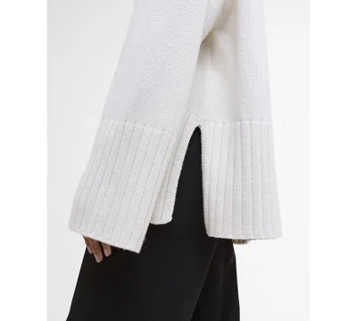 Barbour Women's Drop Shoulder Jumper In White