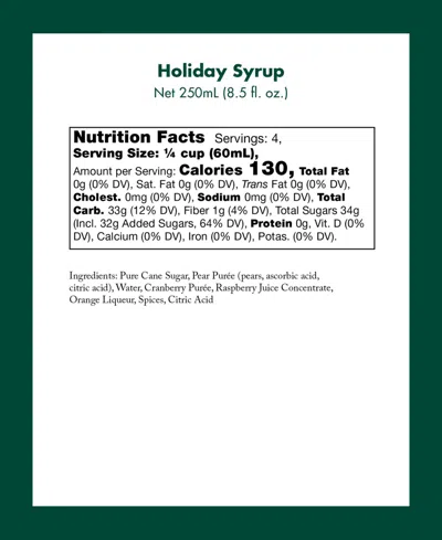 Stonewall Kitchen Holiday Breakfastâ Gift Set, 4 Piece In Transparent