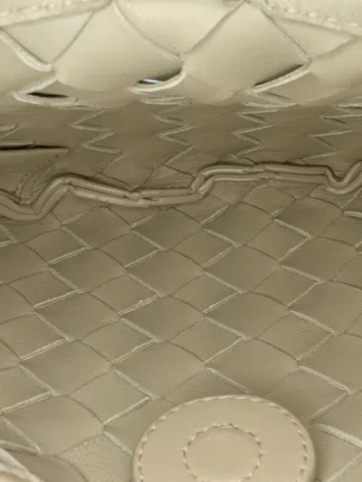 Pre-owned Bottega Veneta 2012-2025 Baby Lambskin Intrecciato Sardine Satchel In Brown