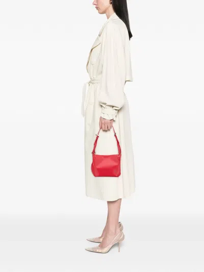 Pre-owned Louis Vuitton 2004 Epi Mandara Pm Shoulder Bag In Red