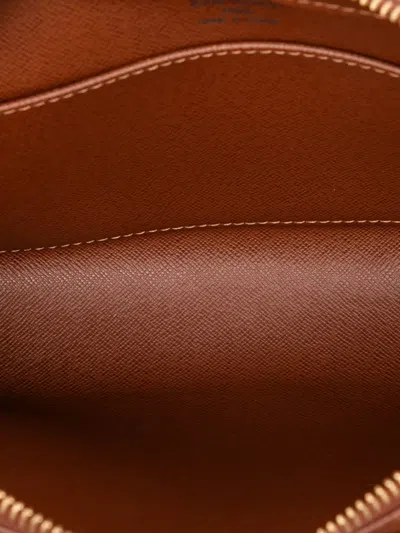 Pre-owned Louis Vuitton 2005 Monogram Orsay Clutch Bag In Brown