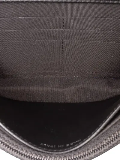 Pre-owned Chanel 2019 Calfskin Chain 20s Signe Wallet On Chain Crossbody Bag In Black