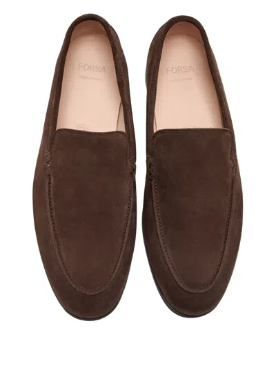 Forsa Suede Loafers In Brown
