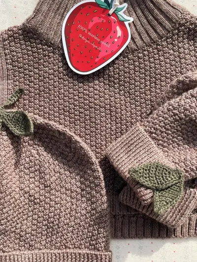 Konges Sløjd Leaf-detail Beanie Hat In Green