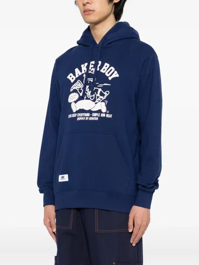 Chocoolate Baker Boy Hoodie In Blue