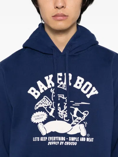 Chocoolate Baker Boy Hoodie In Blue