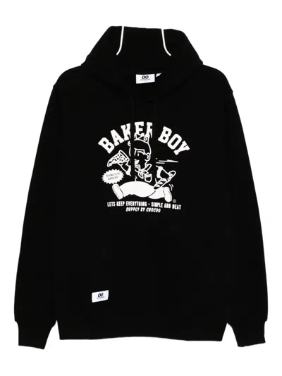 Chocoolate Baker Boy Hoodie In Black