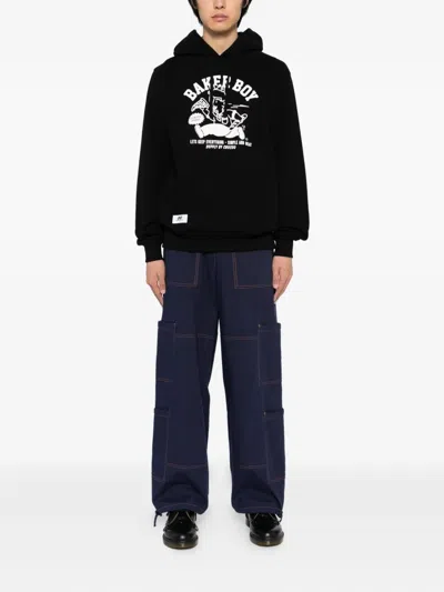 Chocoolate Baker Boy Hoodie In Black