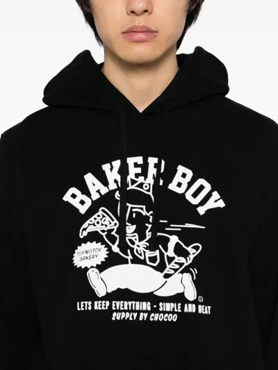 Chocoolate Baker Boy Hoodie In Black