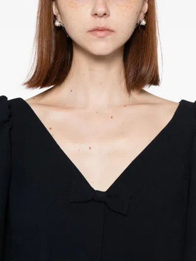 Shushu-tong Wool Dress In Blue