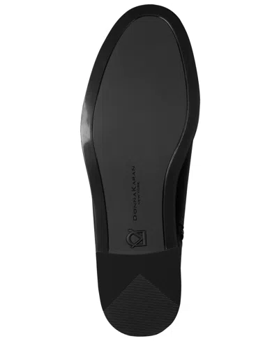 Donna Karan Women's Block Heel Donna Thompson Riding Boots In Black