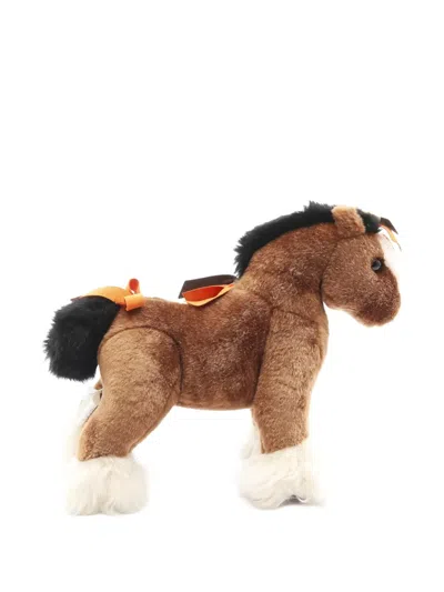 Pre-owned Hermes 2010's Stuffed Toy In Brown