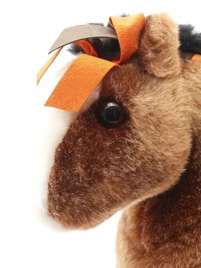 Pre-owned Hermes 2010's Stuffed Toy In Brown