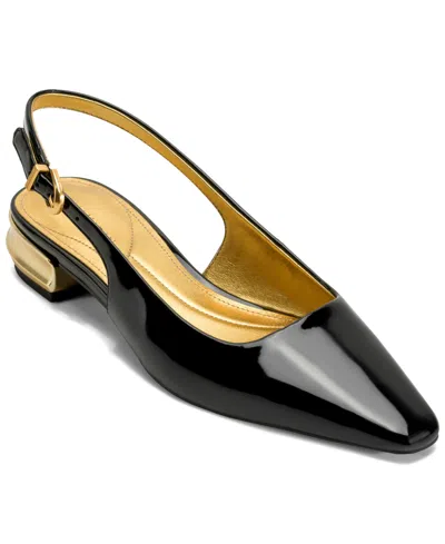 Donna Karan Women's Savita Slingback Flats In Black