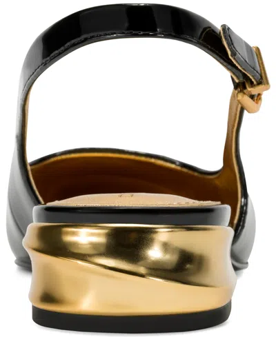 Donna Karan Women's Savita Slingback Flats In Black