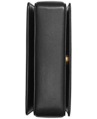 Donna Karan Jericho Flap Shoulder With Sculpted Hardware In Black