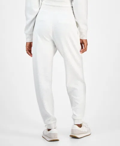 And Now This Petite Ribbed Relaxed Fit Joggers, Macy's Exclusive In White
