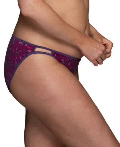 Vanity Fair Lingerie Vanity Fair Illumination String Bikini Underwear 18108 In Purple