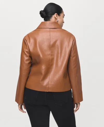 Mango Women's Mid-rise Skinny Jeans In Black