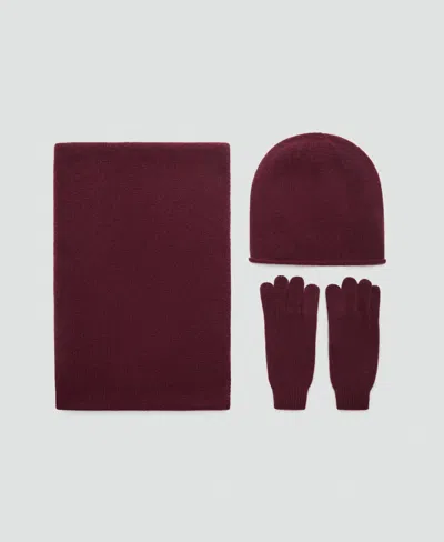 Mango Women's Cashmere Scarf In Brown