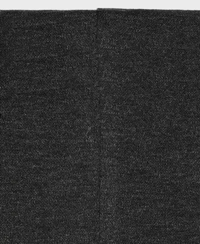 Mango Pull-on Straight Leg Pants In Black