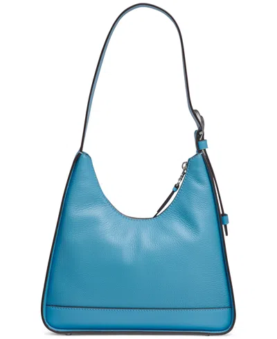 Donna Karan Cedarhurst Buckle Hobo In Blue