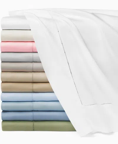 Sferra Fiona Cotton Fitted Sheet, Twin In Neutral