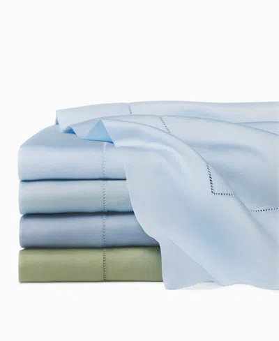 Sferra Fiona Cotton Fitted Sheet, Twin In Green