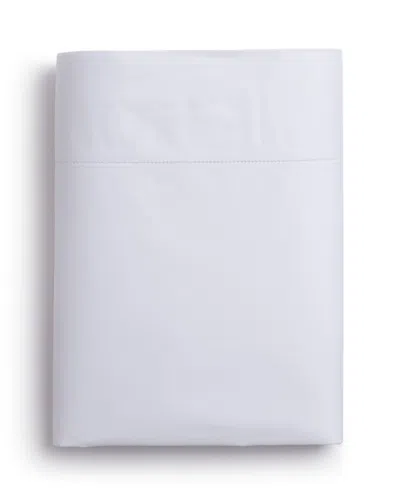 Sferra Fiona Cotton Flat Sheet, Twin In White