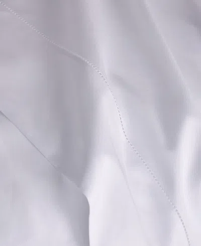 Sferra Fiona Cotton Flat Sheet, Twin In White